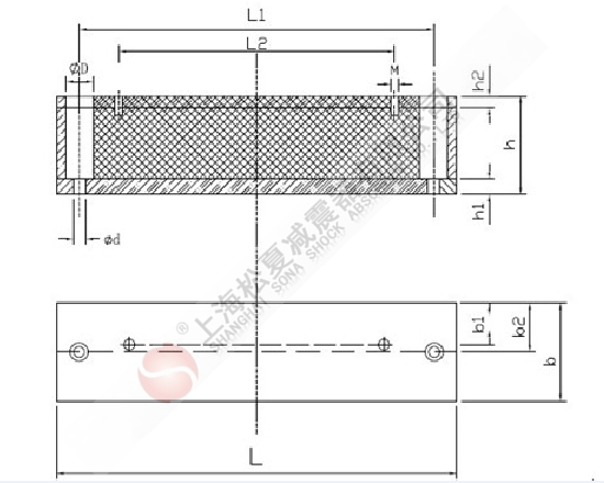 DSM132S電機(jī)橡膠減震條-電機(jī)<a href='/' target='_blank'><u>減震器</u></a>